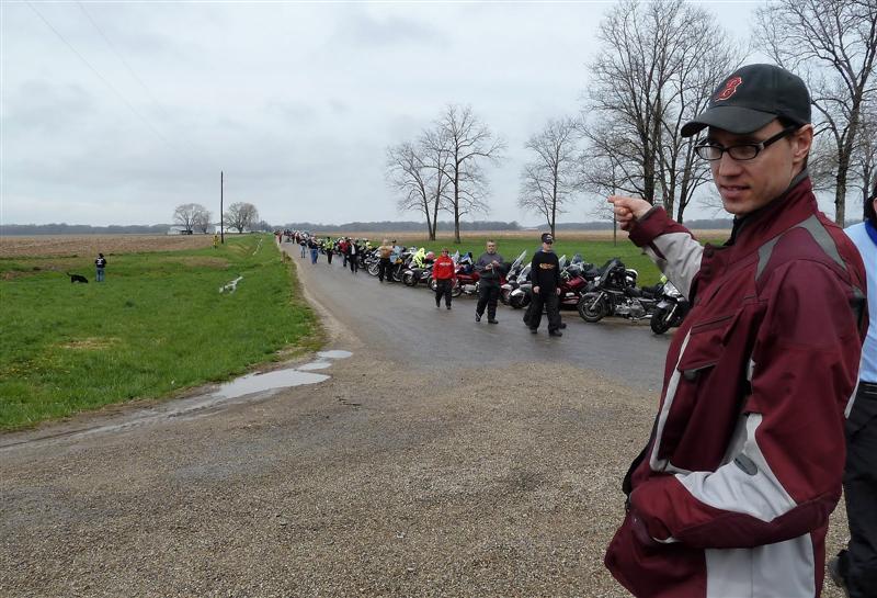 bikers keep coming